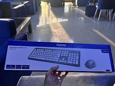 simsiz klaviatura: Hama KMW-700 – Simsiz Klaviatura və Siçan Dəsti ağzı açlmayıb — 2