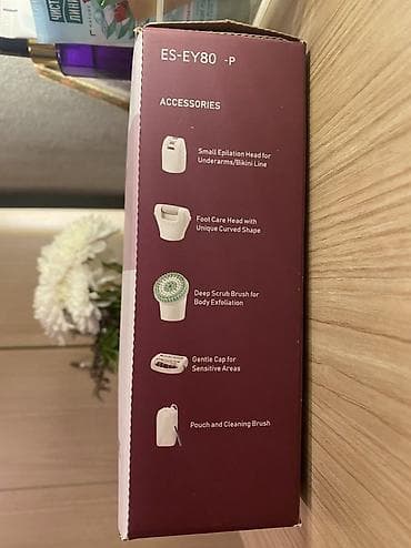 epilator laser: Epilyator, Panasonic, Bədən üçün, Yeni, Pulsuz çatdırılma — 4