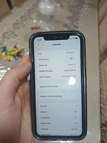 macbook pro m4 pro: IPhone 11, 128 GB, Gümüşü — 3