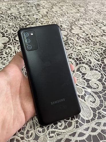 tv box android: Samsung Galaxy A03s, 32 GB, rəng - Qara — 1