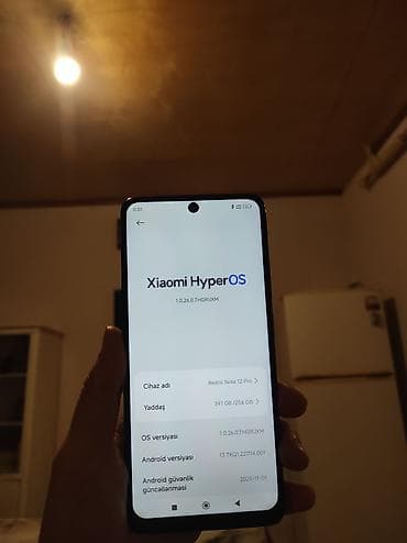 redmi not 10 pro qiymeti: Redmi Note 12 Pro, 256 GB, rəng - Qara, Barmaq izi — 3