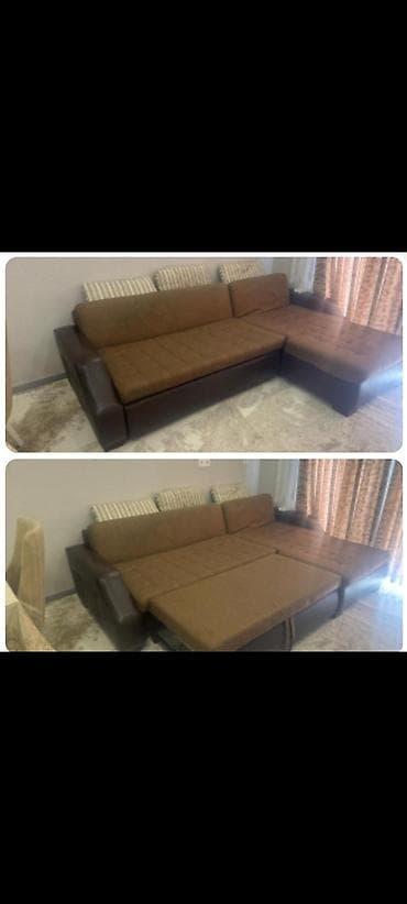 Künc divan, İşlənmiş, Açılan, Bazalı, Çatdırılma yoxdur — 1