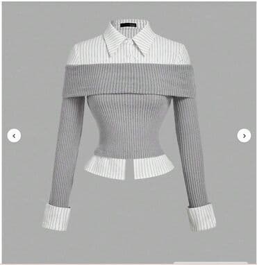 3 duymə koynək: M razmer, geyilməyib — 1