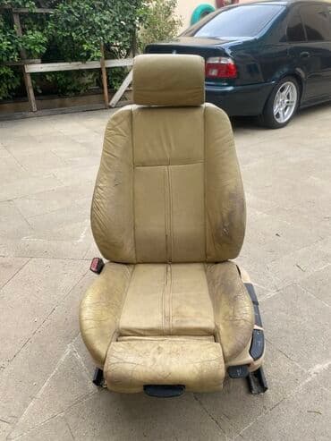 oturacaq uzlukler: Qabaq, Qızdırıcısız, BMW E39/E38, 1999 il, Orijinal, Almaniya, İşlənmiş — 3