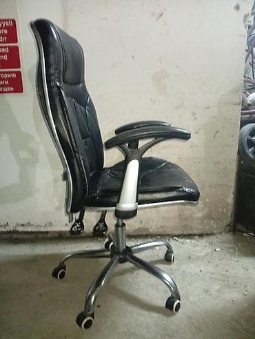 2el mebeler: Təkərli, Qolları tənzimlənir, Süni dəri — 2