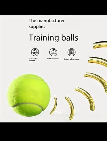 Мячи: Məhsul: Tennis məşq topu Alana endirim olucaq - Ölçü: 6.5 sm (2.56 — 2
