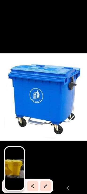 cex qablari: 1100 litr istənilən sayda var rəngləri var — 2