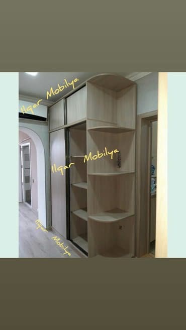 kupe dolablar: Düz dolab, Dəhliz üçün, Paltar üçün, Kupe, Quraşdırıla bilən, 2 qapılı — 2