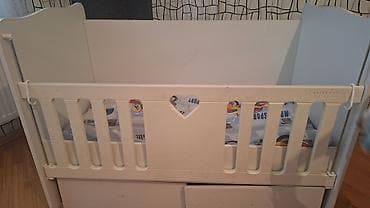 Oğlan və qız üçün, Dördbucaq, Beşik, Matras ilə, Yellənmə mexanizmsiz — 2