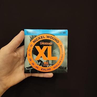 gitara simləri: Elektro gitara simləri Daddario EXL110 Həm yeni başlayanlar, həm — 1