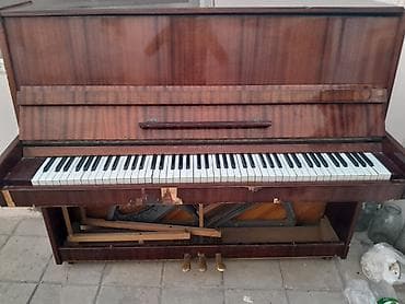 gitara sim: Məhsul: Akustik pianino (upright) Xüsusiyyətlər: - Korpus: tünd — 2
