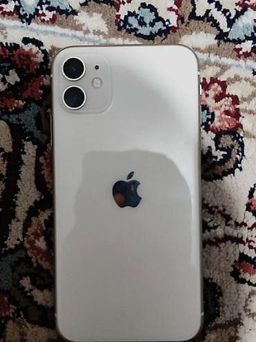 IPhone 11, 64 GB, Ağ, Face ID
