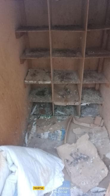 goyercin damı: Taxta quşxana/kümes - Material: kontrplak/taxta gövdə, metal örtüklü — 4