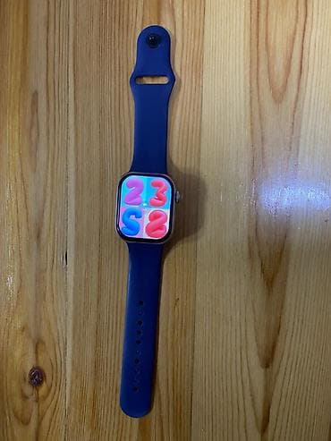 Yeni, Smart saat, Sensor ekran, rəng - Mavi