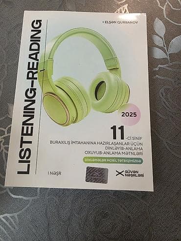 Книги и журналы: Məhsul: Listening–Reading hazırlıq kitabı Müəllif: Elşən Qurbanov — 1