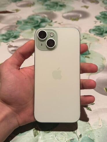 mingəçevir telefon: IPhone 15, Yaşıl — 1