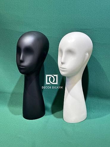 https:promo.bizon.az: Baş maniken / Bas manken Maniken Manken Maneken Reng:ag,qara Material — 3