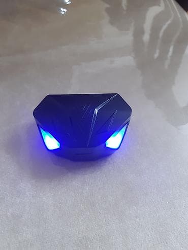 masaustu komputerlər: Gaming tərzli simsiz qulaqlıq dəsti - Dizayn: Kəskin xətli, robot — 1