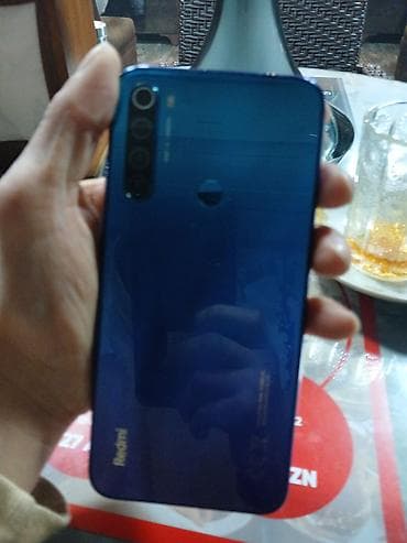 nokia telefon: Redmi Note 8, 32 GB, rəng - Mavi, Barmaq izi — 1