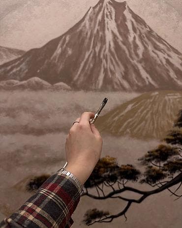 art line: Divar rəsimlərinin çəkilməsi🎨 Qiymət rəsmə və onun ölçüsünə uyğun — 6