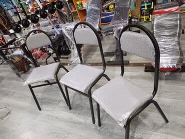 tek stullar: Для кухни, Новый, Нескладной, цвет - Серый Стул — 1