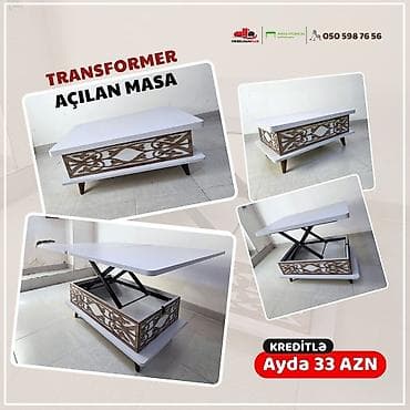 sto transformer: Jurnal masası, Yeni, Transformer, Laminat, Dördbucaq masa — 1