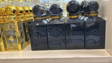 etir nece hazirlanir: Kufşinlər - ətir qabları - İncəbel qızılı - 116 ədəd - 406 azn (biri — 2