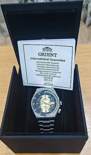 Смарт часы: Təcili satılır, Orient təzə saatdır, 510 alınıb yarı qiymətə satılır — 4