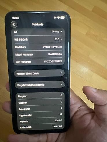 IPhone 11 Pro Max, 256 GB, Space Gray, Face ID — 2