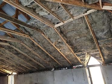 termo aqlay vurulmasi: Mansard çardaqlarının istilik izolyasiyası və taxta tavan üzlənməsi — 3