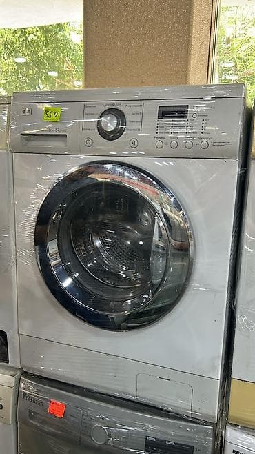 LG paltaryuyan maşın – Direct Drive 6 kq - Ön yükləməli, geniş şüşə