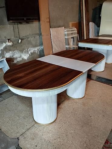 qızılı tortlar: Qonaq masası, Açılan, MDF, Dördbucaq masa — 3