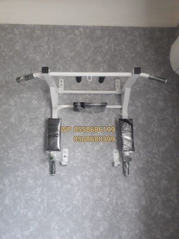 trenajor tutacaqları: 🔥Turnik+brus+pres=40azn✔️🔥 😯150kq saxlama gücü var. ⚫️⚪️Qara və ağ — 2