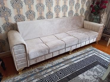 oturaca: Divan, İşlənmiş, Açılmayan, Vеlur parça, Çatdırılma yoxdur — 3