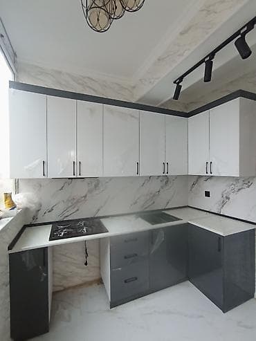 kreditlə darvaza: Sifarişlə mətbəx dəsti, Özü çəkən petlələr, MDF, Kredit yoxdur — 1