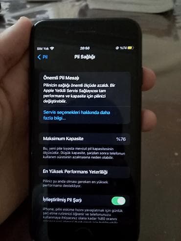 ipone 7 plus: IPhone 7, 32 GB, Qara, Barmaq izi — 6