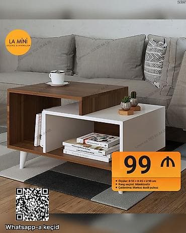 Düz masa, Açılmayan, Təkərsiz, Teksturalı laminat, Zəmanətsiz