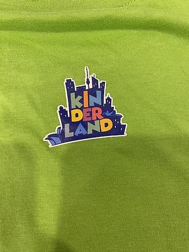 stranger things kinder joy: Uşaq köynəkləri dəsti. 7-8 yashadir - Yaşıl qısaqol T-shirt: Ön — 3