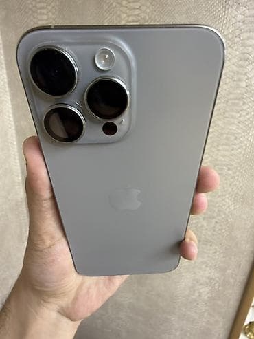 gizli balaca kamera: IPhone 15 Pro Max, 256 GB, Natural Titanium, Simsiz şarj — 3