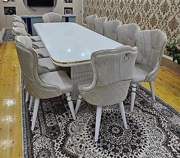 Fabrikdən satış masa dəsti 990 azn 6 stul+masa şəhərdaxili Çatdırılma