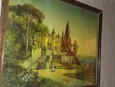 diw wekilleri: Çərçivəli tablo – “sahil villası” mövzulu reproduksiya - Janr — 5