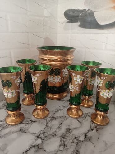 Vaza dəsti, Bogem şüşəsi lalafo.az -da Vaza dəsti, Bogem şüşəsi