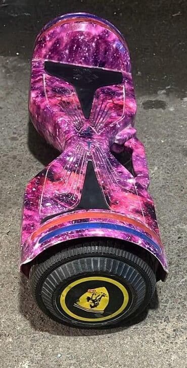 samakatlar elektiriksiz mingecevir ucuz: Elektrik hoverboard (segway) – bənövşəyi/çəhrayı “galaxy” dizaynlı — 2