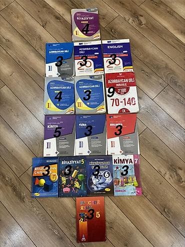 Dərsliklər,test topluları Dim və.s satılır!!! QİYMƏTLƏR üzərində