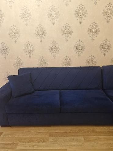 islenmis kunc divanlar: Künc divan, Vеlur parça — 3