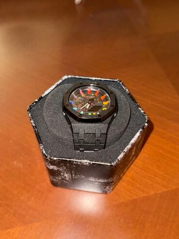 omega qol saatı: İşlənmiş, Qol saatı, Audermars Piguet, rəng - Qara — 1