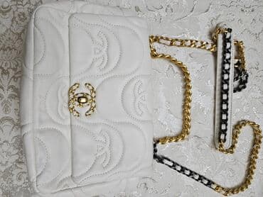 həsir cantalar: Çiyin çantası, Chanel, İşlənmiş — 1