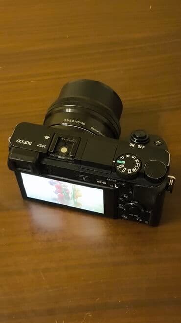 фотоаппарат canon 6d mark 2: Sony a6300 + 16-50mm Kamera tam ideal vəziyyətdə. Heç bir nasazlıq — 2