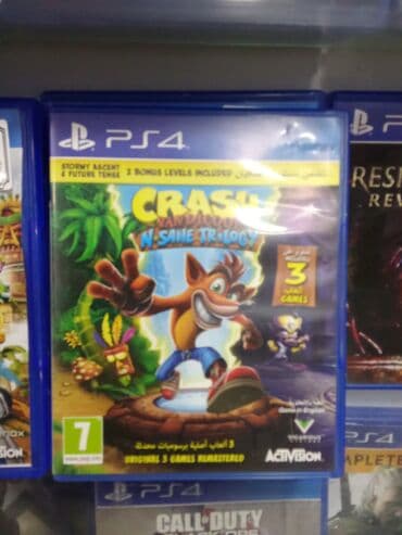 need for speed payback: PlayStation 4 üçün Crash Bandicoot N. Sane Trilogy oyunu. Bu, klassik — 1
