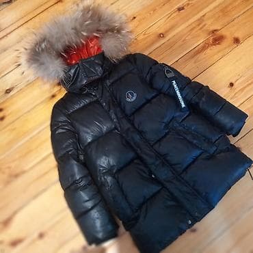 Детская одежда и обувь: Uşaq üçün qışlık şişmə kurtka - Rəng: qara, iç hissədə qalın — 8